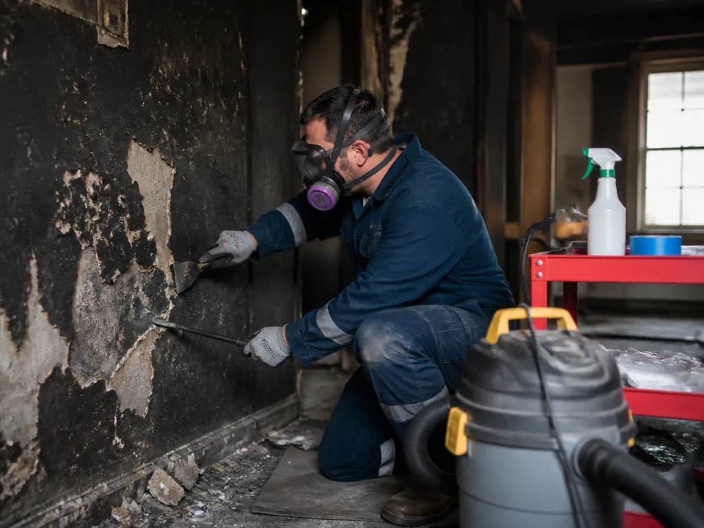 Charred Material Removal