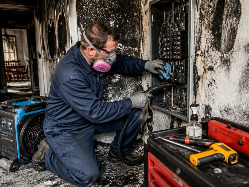 Electrical Fire Cleanup