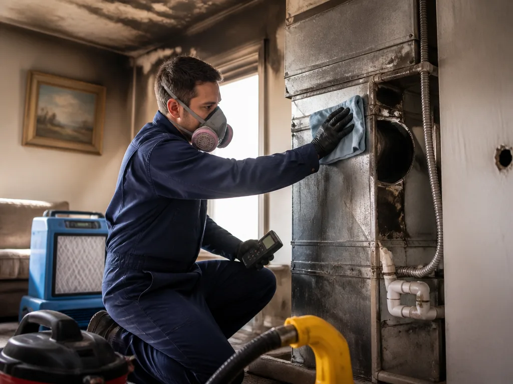 HVAC Smoke Cleanup